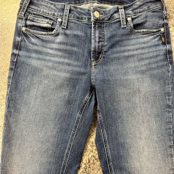 Silver Jeans Denim - Silver Jeans Blue Flares Jeans Vintage-Inspired